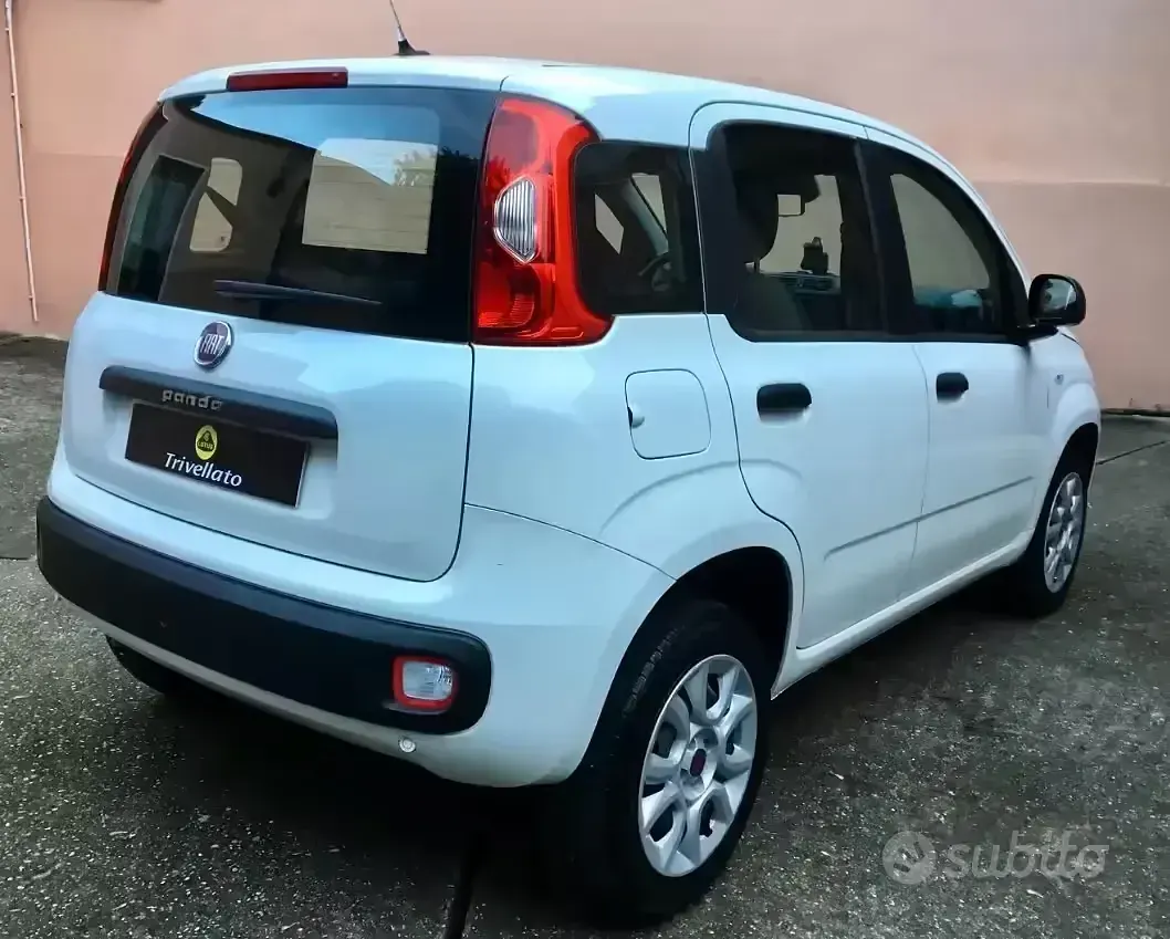 Usata Fiat Panda Easy 70 CV (51 kW) 2018 Bianco Utilitaria