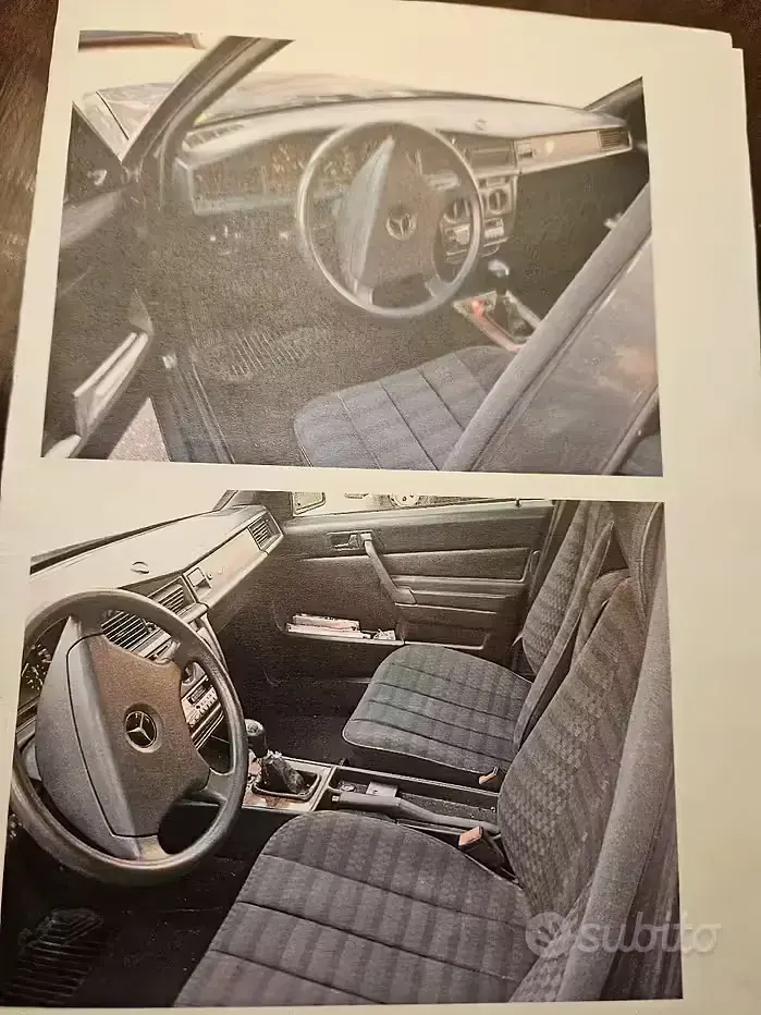 Usata Mercedes 190 109 CV (80 kW) 1991 Nero Berlina