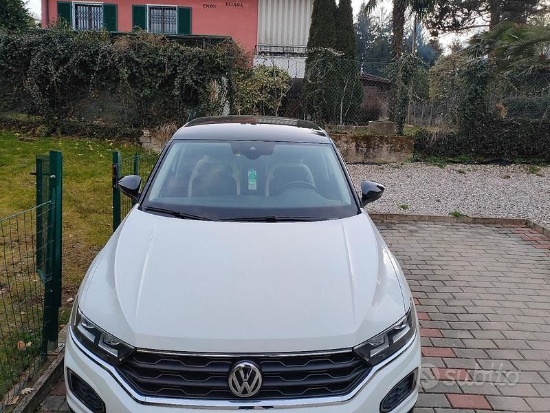 Usata VW T-Roc 115 CV (84 kW) 2019 Bianco SUV
