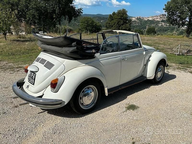 Usata VW Beetle Cabriolet 1970 Bianco Cabrio