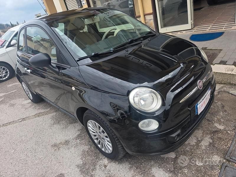 Usata Fiat 500 70 CV (51 kW) 2009 Nero Cabrio