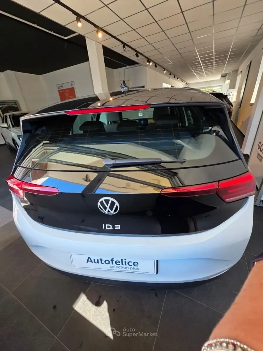 Usata VW ID.3 Pure 110 kW (150 CV) 2022 Bianco Utilitaria