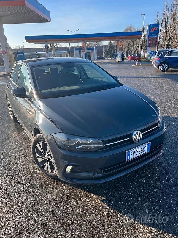 Usata VW Polo 95 CV (69 kW) 2019 Grigio Utilitaria