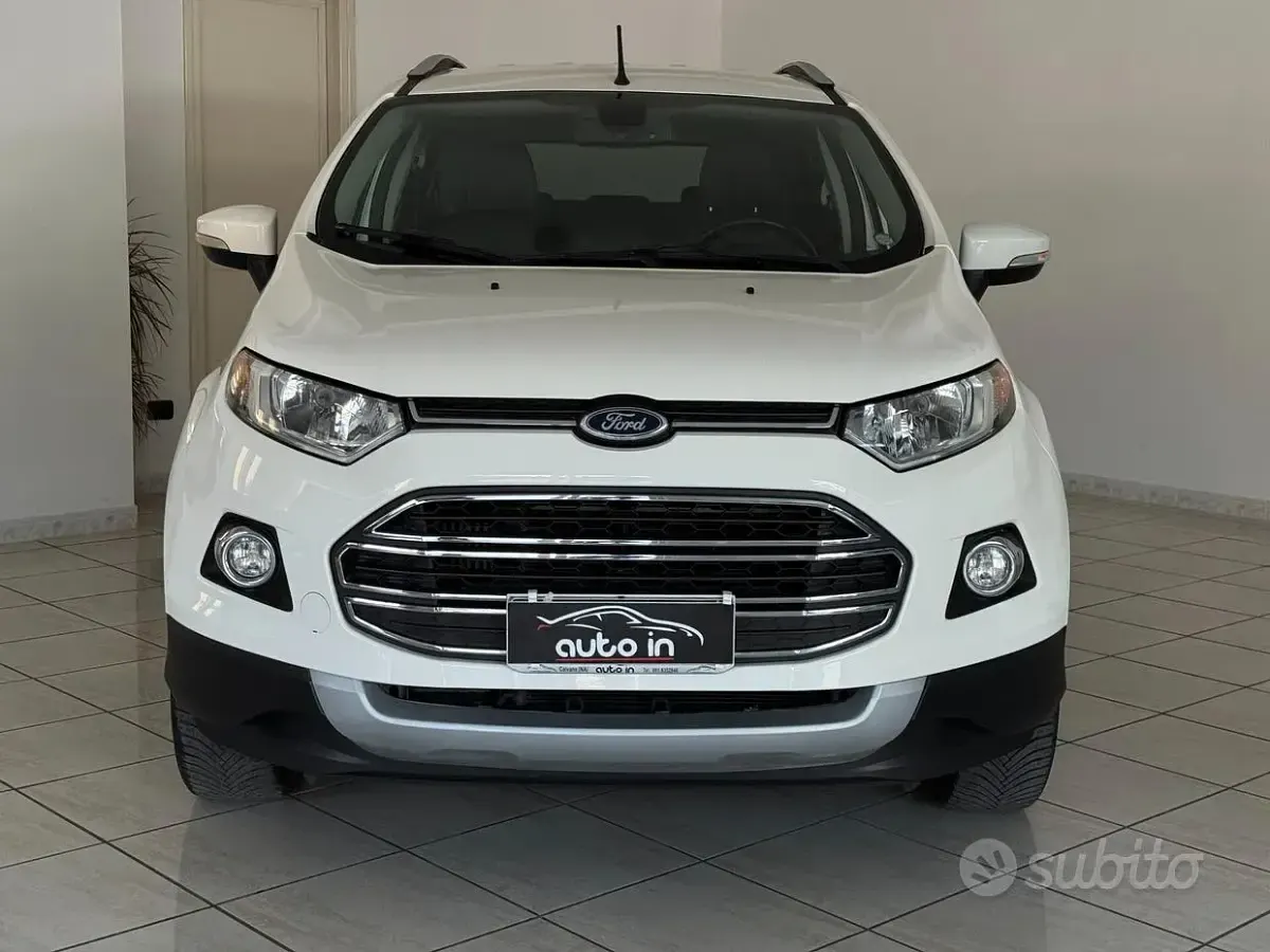 Usata Ford Ecosport Titanium 95 CV (69 kW) 2016 Bianco SUV