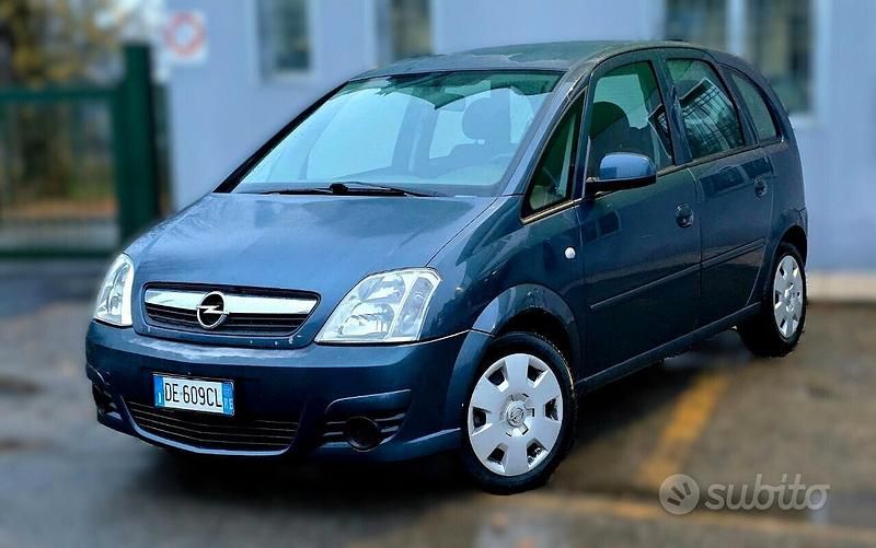 Blu Usata 2007 Opel Meriva Monovolume | 1299 € (Ottimo prezzo) - Immagine 1/4