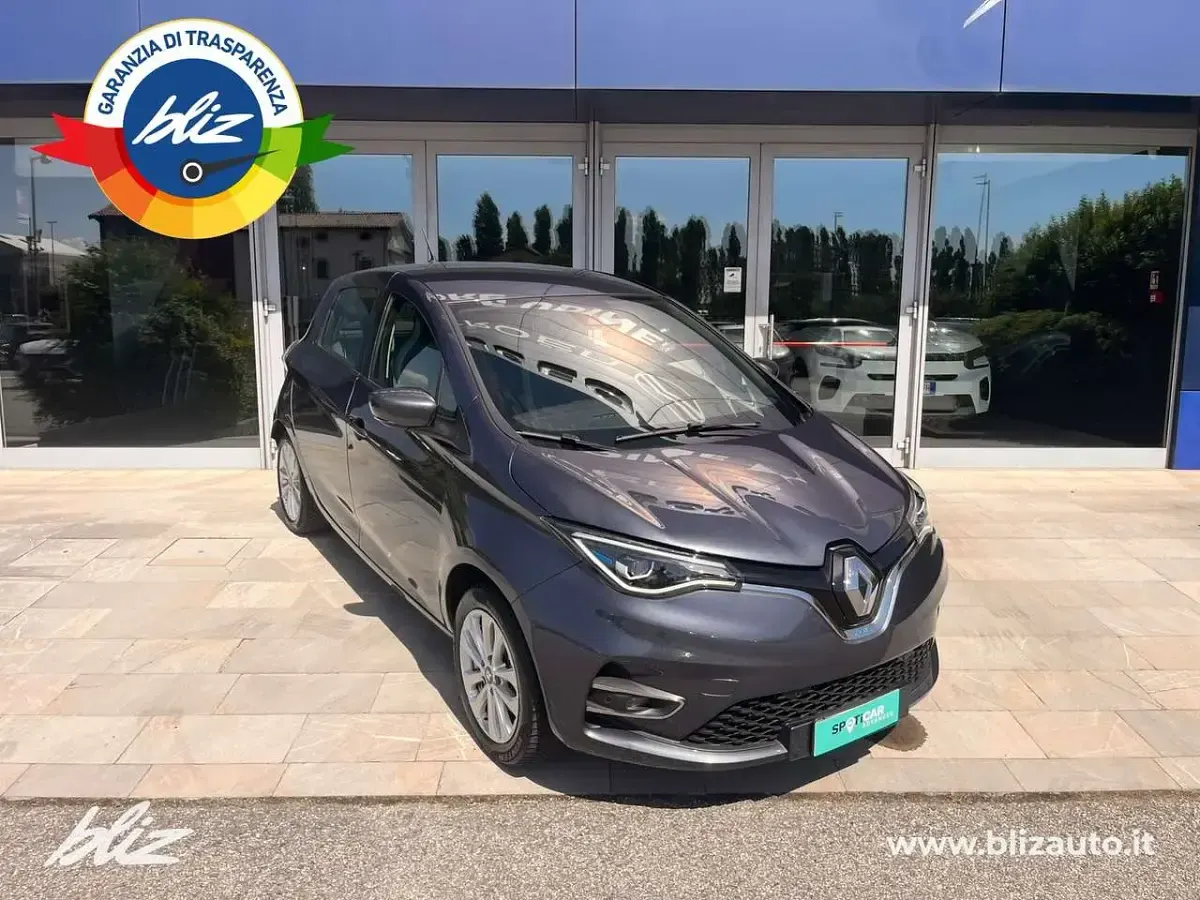 Usata Renault Zoe Zen 50 kW (69 CV) 2020 Azzurro Utilitaria