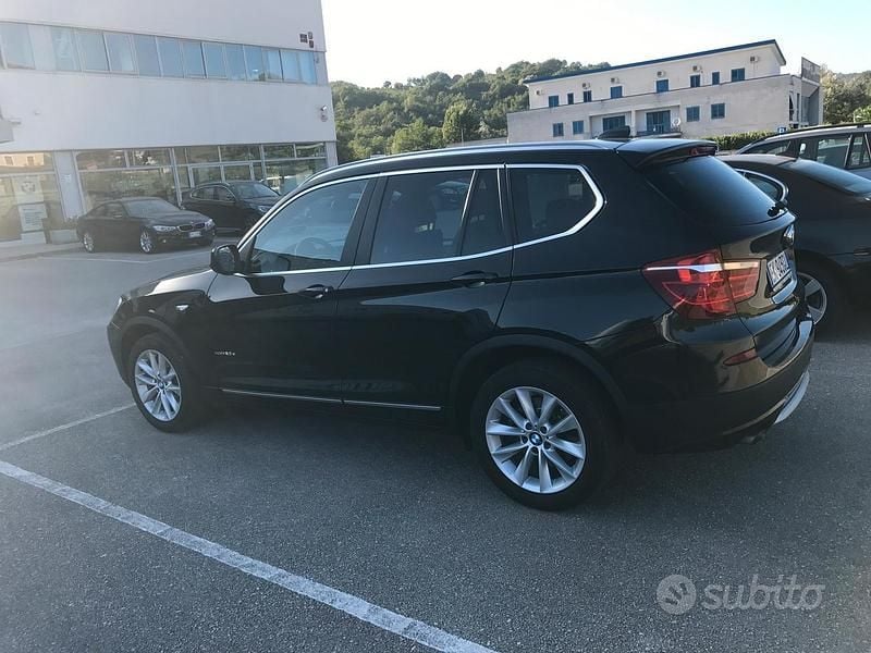 Usata BMW X3 184 CV (135 kW) 2011 Nero SUV