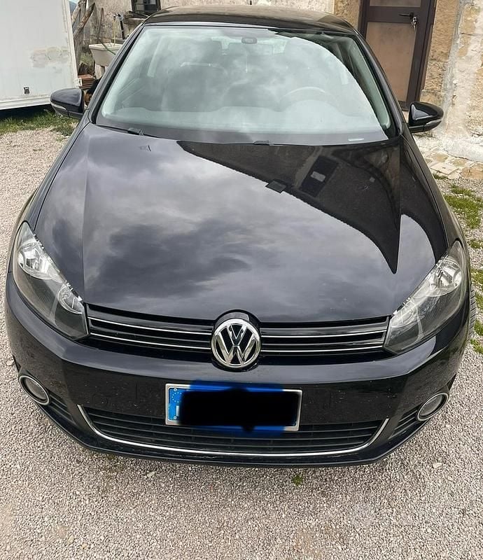Usata VW Golf VI 140 CV (102 kW) 2011 Nero Utilitaria