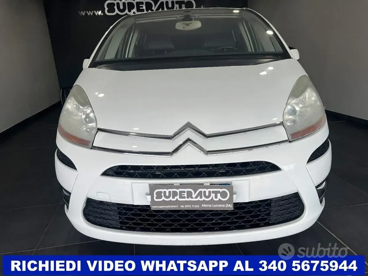 Usata Citroën C4 Picasso Exclusive 110 CV (80 kW) 2008 Bianco Monovolume