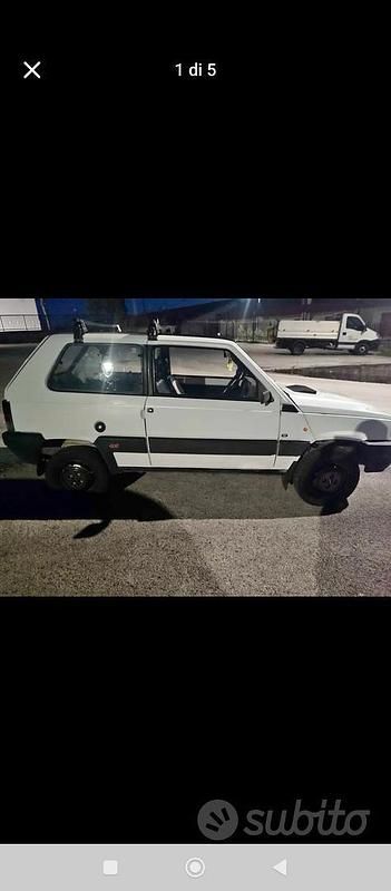 Usata Fiat Panda 1983 Bianco Utilitaria