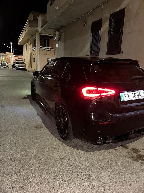 Usata Mercedes A180 AMG 2019 Nero Berlina