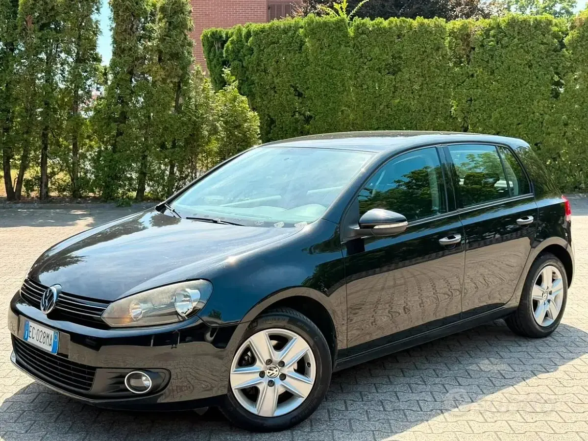 Usata VW Golf VI Highline 140 CV (102 kW) 2010 Nero Utilitaria