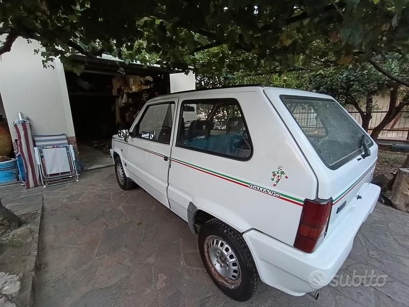 Usata Fiat Panda 1990 Bianco Utilitaria