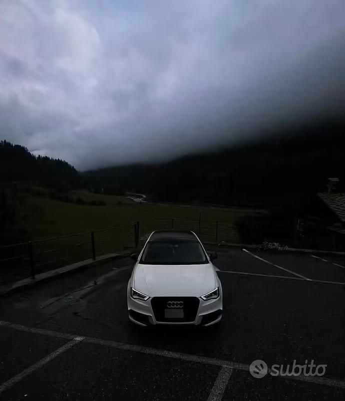 Usata Audi A3 Ambiente 184 CV (135 kW) 2015 Bianco Berlina