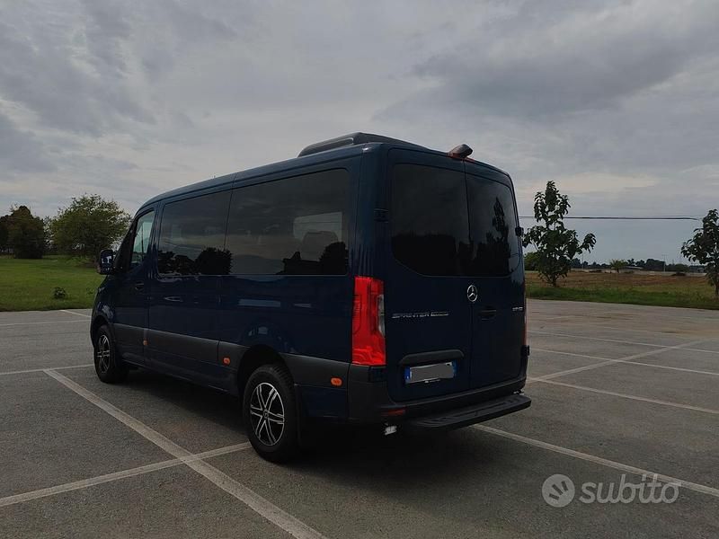 Usata Mercedes Sprinter 170 CV (125 kW) 2024 Blu Furgone