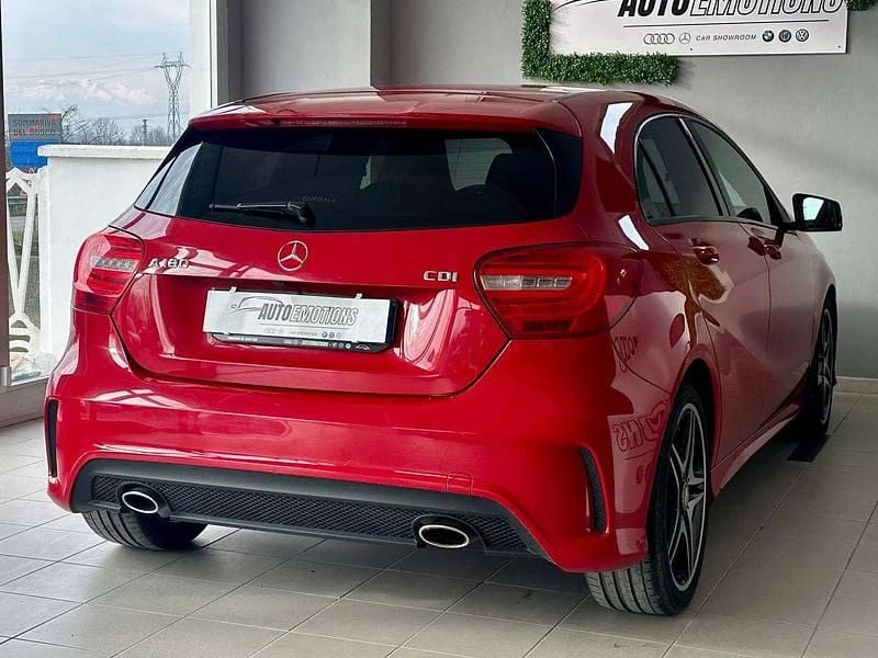 Usata Mercedes 180 Premium 109 CV (80 kW) 2014 Rosso Berlina