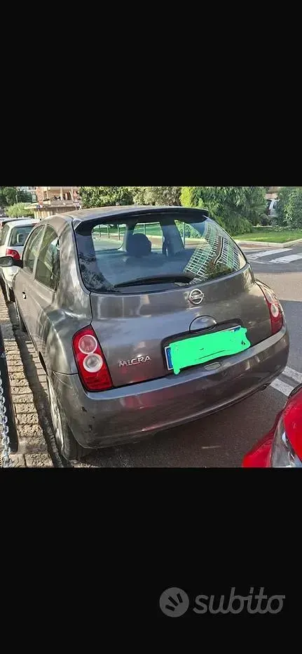 Usata Nissan Micra 80 CV (58 kW) 2005 Grigio Berlina
