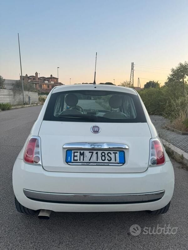 Usata Fiat 500 69 CV (50 kW) 2012 Bianco Utilitaria