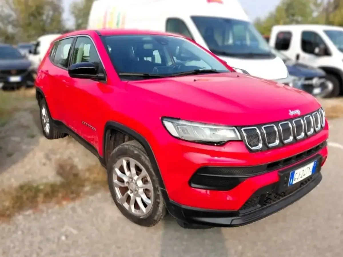 Usata Jeep Compass 131 CV (96 kW) 2022 Rosso SUV