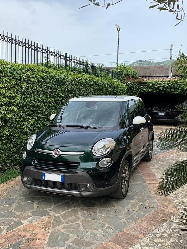 Usata Fiat 500L Trekking 95 CV (69 kW) 2017 Verde Monovolume