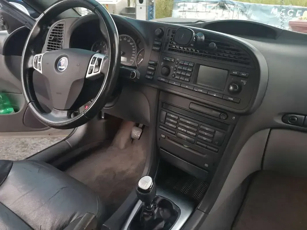 Gebraucht Saab 9-3 Cabriolet Linear 150 PS (110 kW) 2006 Silber Cabrio