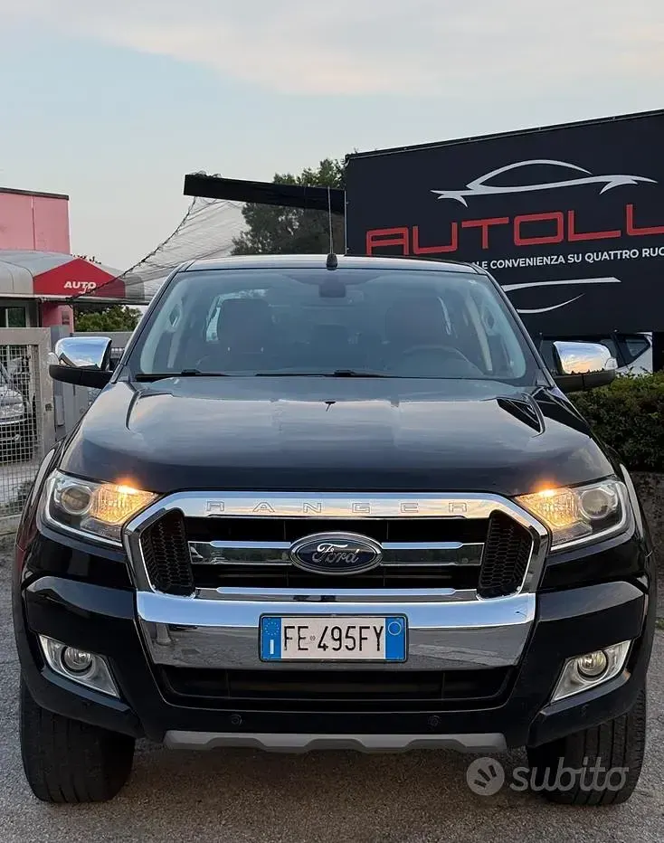 Usata Ford Ranger Wildtrack 160 CV (117 kW) 2016 Nero Pick-up
