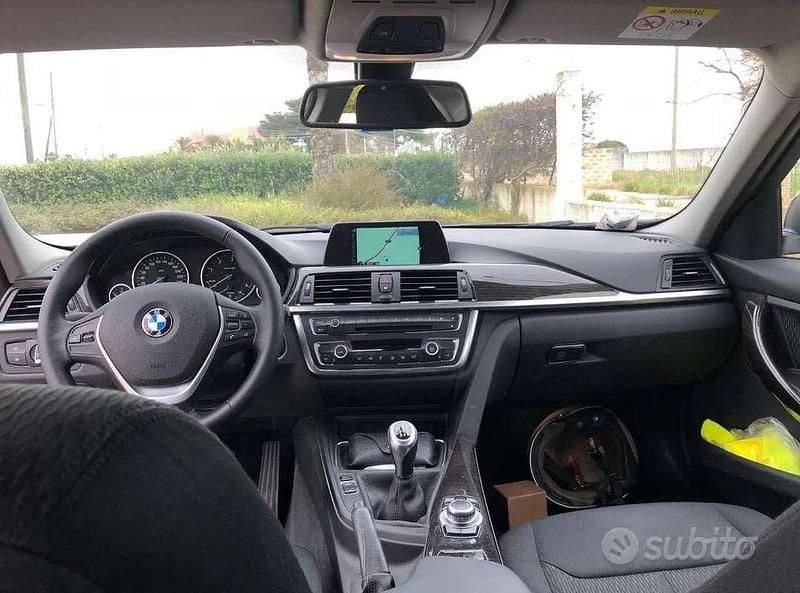 Usata BMW 316 Luxury Line 116 CV (85 kW) 2014 Nero Berlina