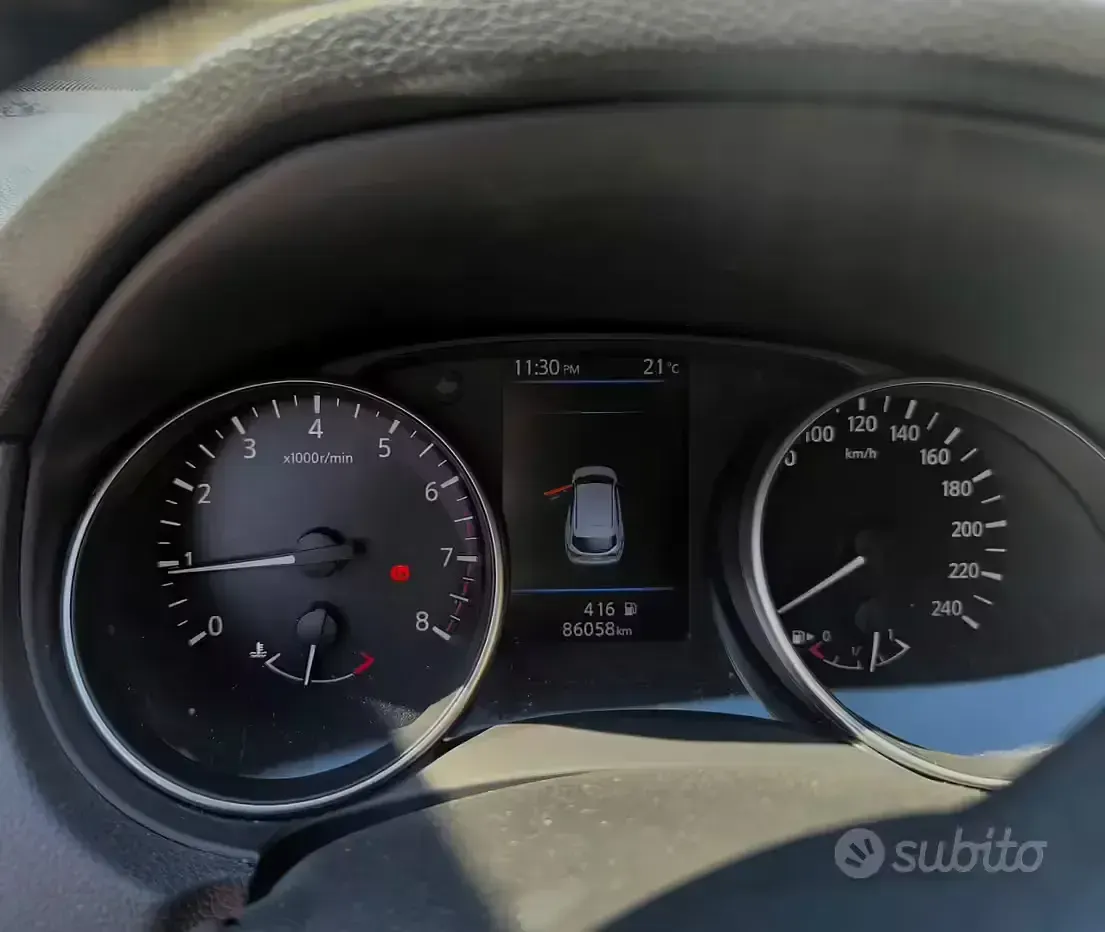 Usata Nissan Qashqai 110 CV (80 kW) 2019 Bianco SUV
