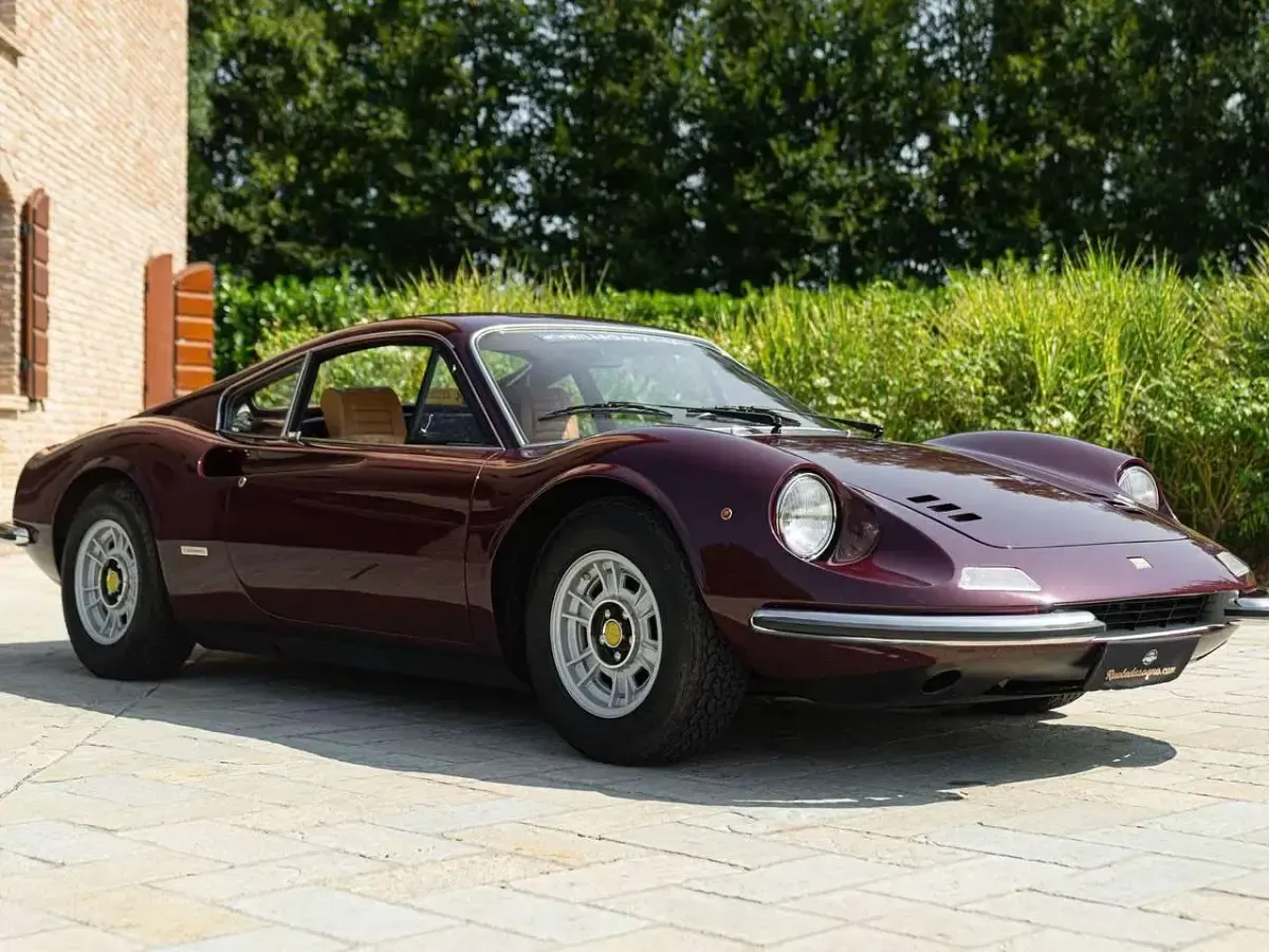 Usata Ferrari Dino 246 194 CV (142 kW) 1972 Rosso Coupé