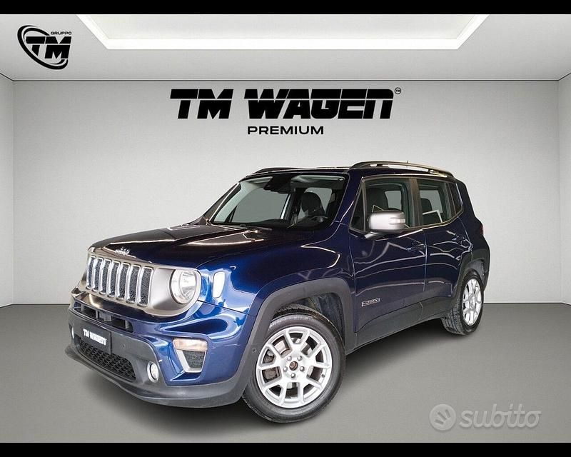 Usata Jeep Renegade Limited 150 CV (110 kW) 2018 Blu SUV