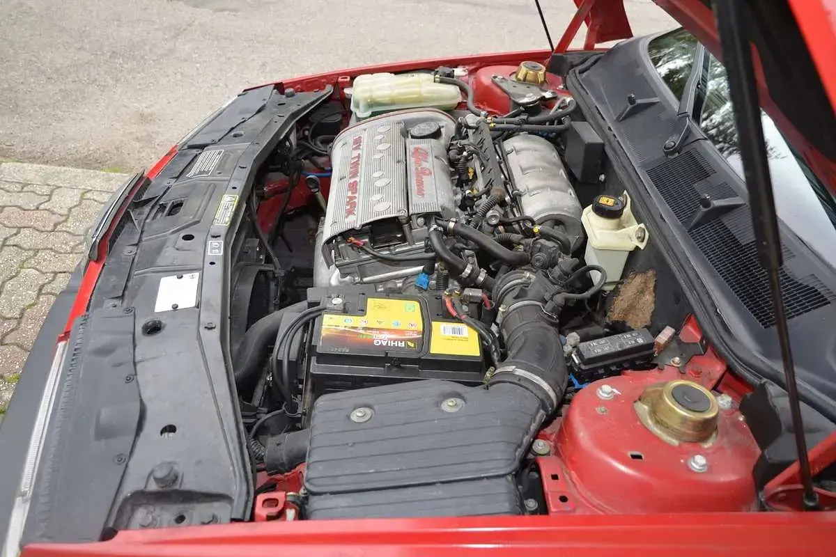 Usata Alfa Romeo 155 140 CV (102 kW) 1997 Rosso Berlina