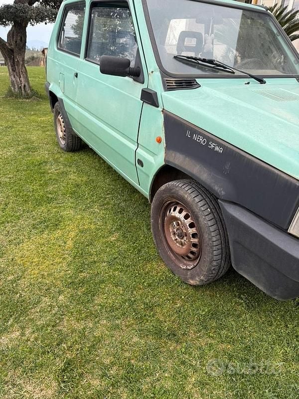 Usata Fiat Panda Young 54 CV (39 kW) 2002 Verde Berlina
