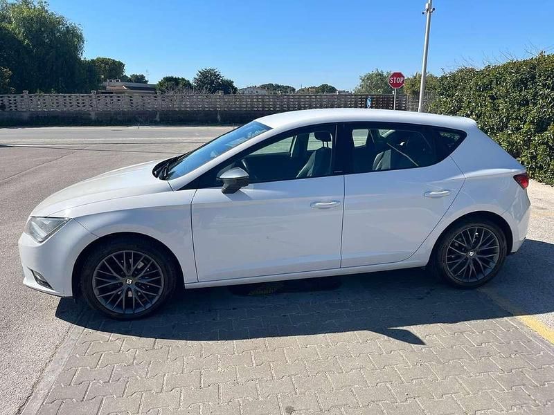 Usata Seat Leon CONNECT 110 CV (80 kW) 2016 Bianco Berlina