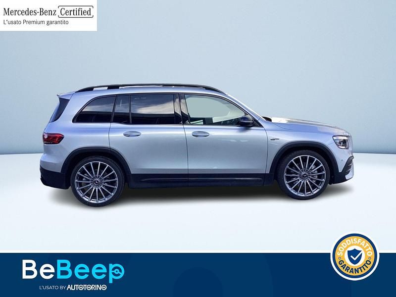 Usata Mercedes GLB35 AMG 306 CV (225 kW) 2023 Argento metallizzato SUV