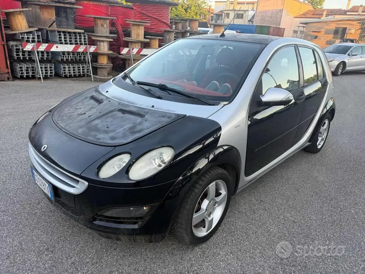 Usata Smart ForFour Passion 68 CV (50 kW) 2005 Nero Utilitaria