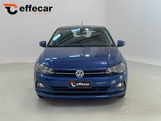 Usata VW Polo Highline 95 CV (69 kW) 2018 Blu Utilitaria