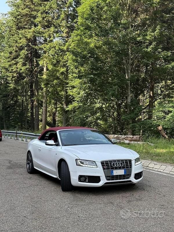 Bianco Usata 2009 Audi S5 Cabrio | 16.500 € - Immagine 1/4