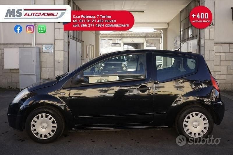 Usata Citroën C2 Exclusive 60 CV (44 kW) 2005 Nero Utilitaria