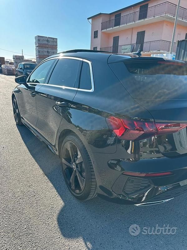 Usata Audi A3 2024 Nero Berlina