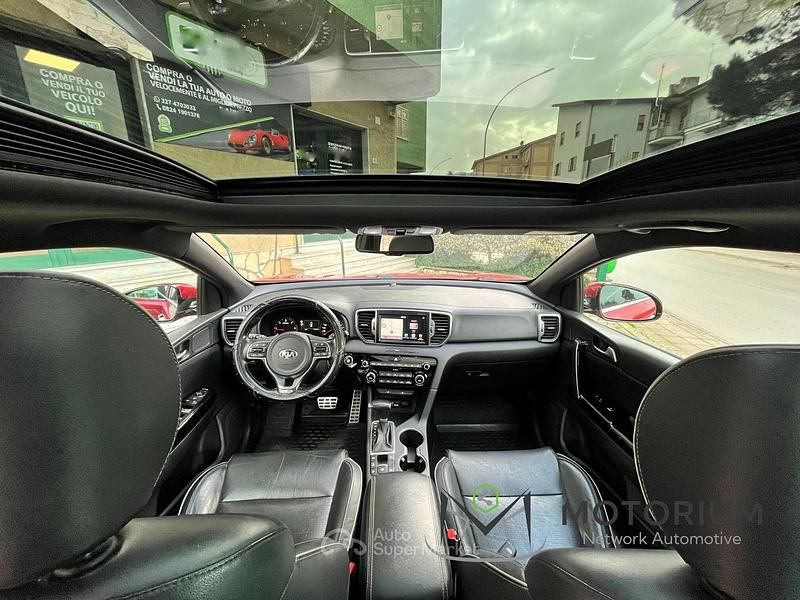 Usata Kia Sportage GT-Line 185 CV (136 kW) 2017 Rosso SUV