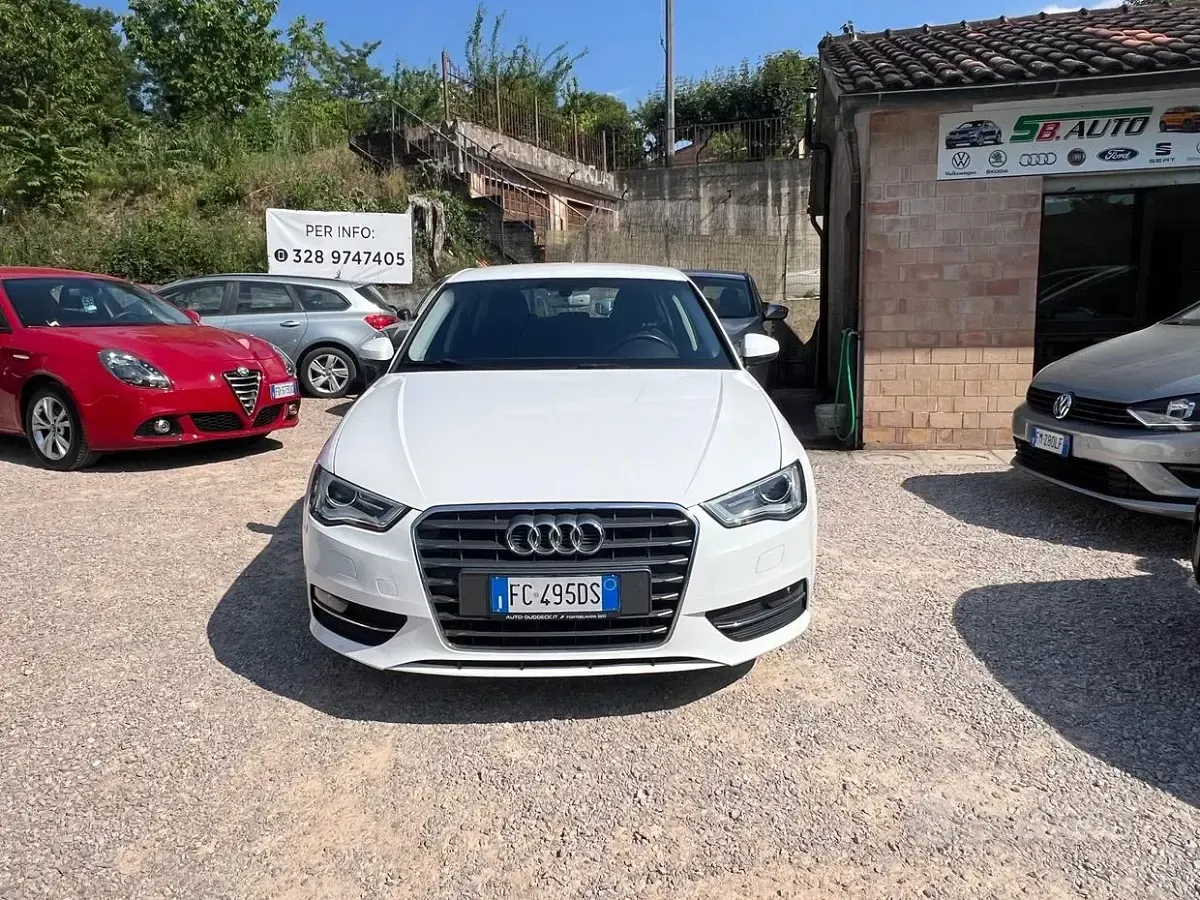 Usata Audi A3 Sport 150 CV (110 kW) 2017 Bianco Berlina