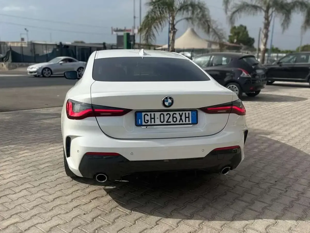 Usata BMW 420 M Sport 190 CV (139 kW) 2022 Bianco Coupé