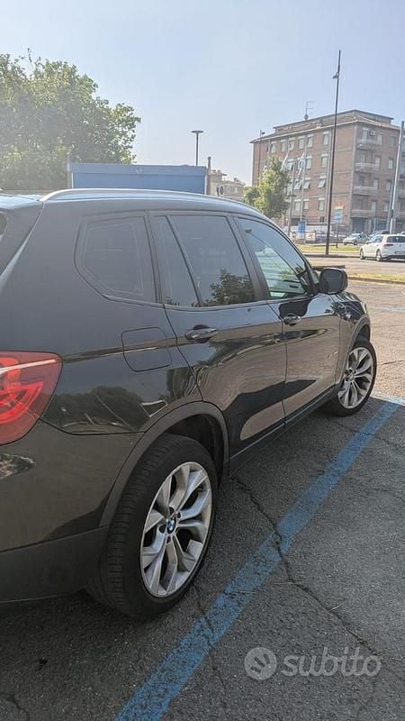 Usata BMW X3 184 CV (135 kW) 2012 Nero SUV