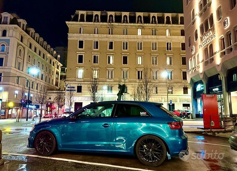 Usata Audi A3 180 CV (132 kW) 2015 Verde Berlina