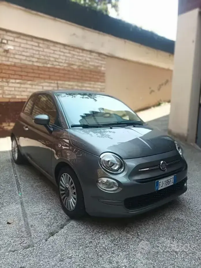 Usata Fiat 500 69 CV (50 kW) 2017 Grigio Berlina