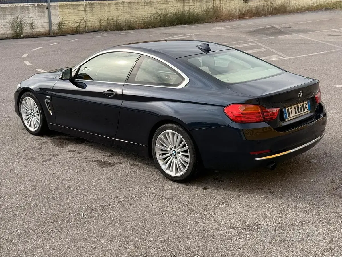 Usata BMW 420 Coupé Luxury Line 184 CV (135 kW) 2013 Bluazzurro Coupé
