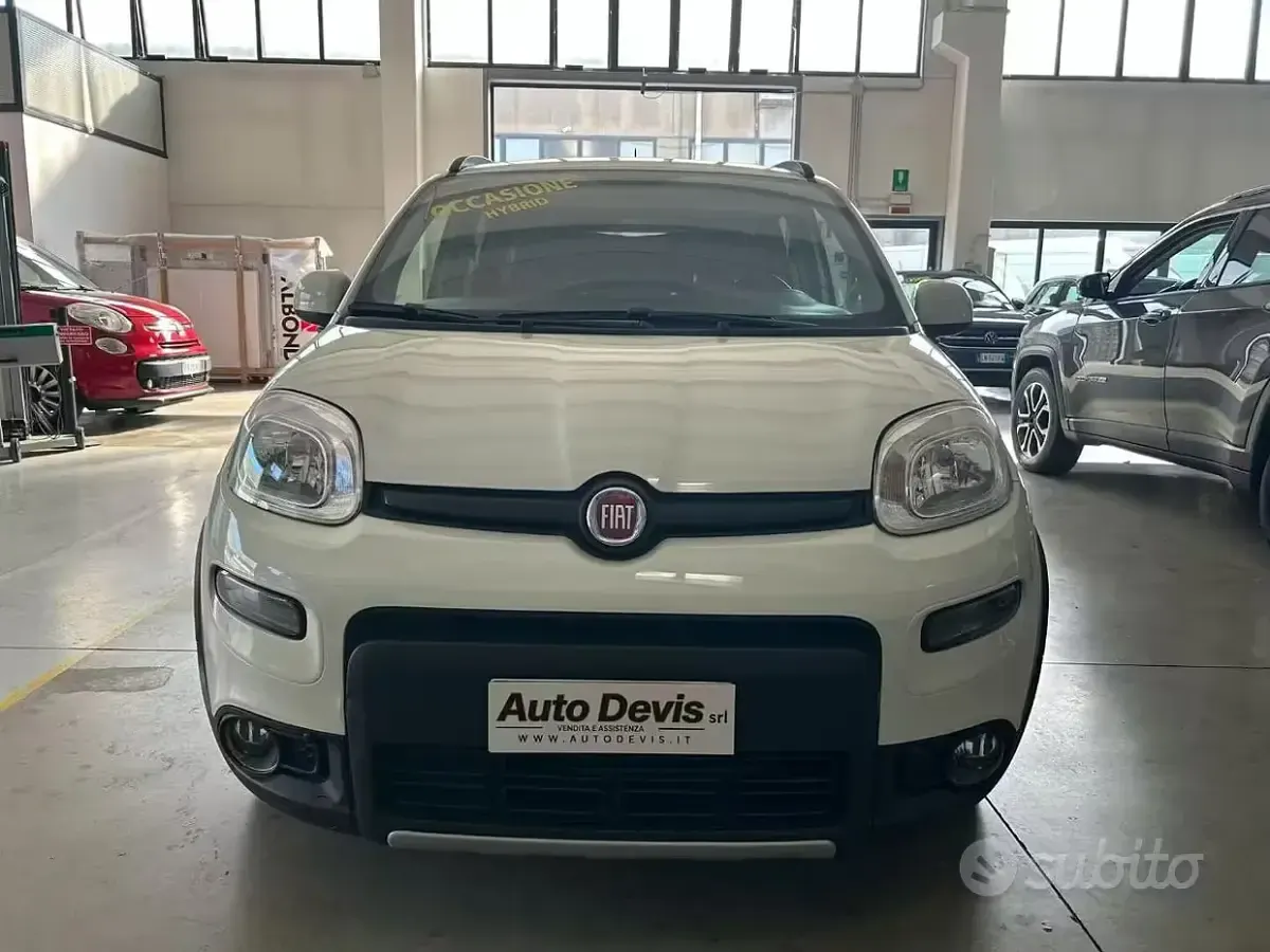 Usata Fiat Panda S 69 CV (50 kW) 2022 Bianco Utilitaria