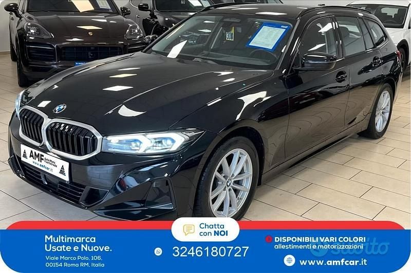 Usata BMW 320 190 CV (139 kW) 2023 Nero Station wagon