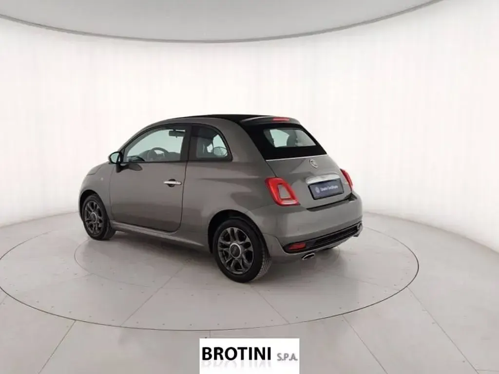 Usata Fiat 500C Sport 69 CV (50 kW) 2021 Grigio Cabrio