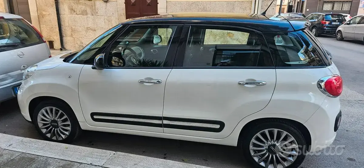 Usata Fiat 500L 85 CV (62 kW) 2016 Bianco Monovolume
